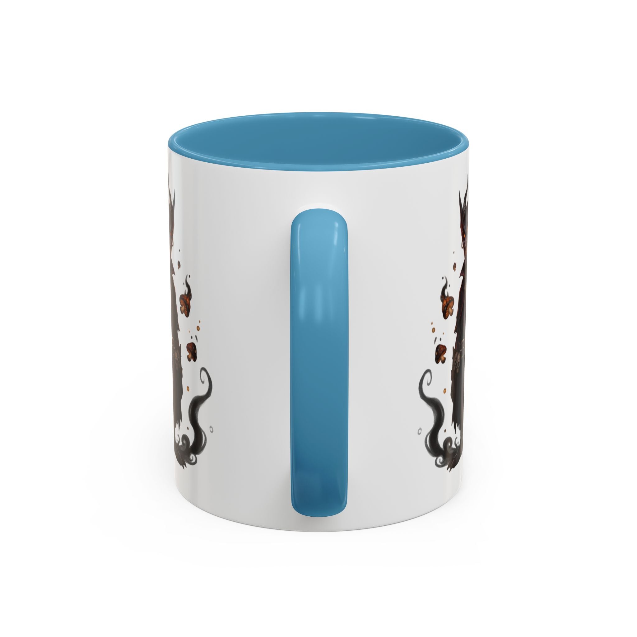 Demon Rogue Duo Coffee Mug – Fantasy RPG Goblin Warlock Design (11/15oz)
