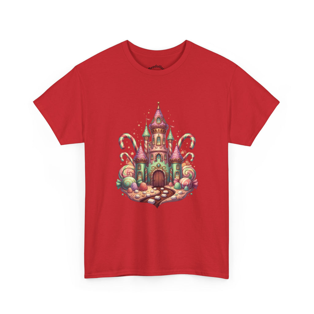 Candy Castle T-Shirt — Whimsical Fairy Tale Castle Tee