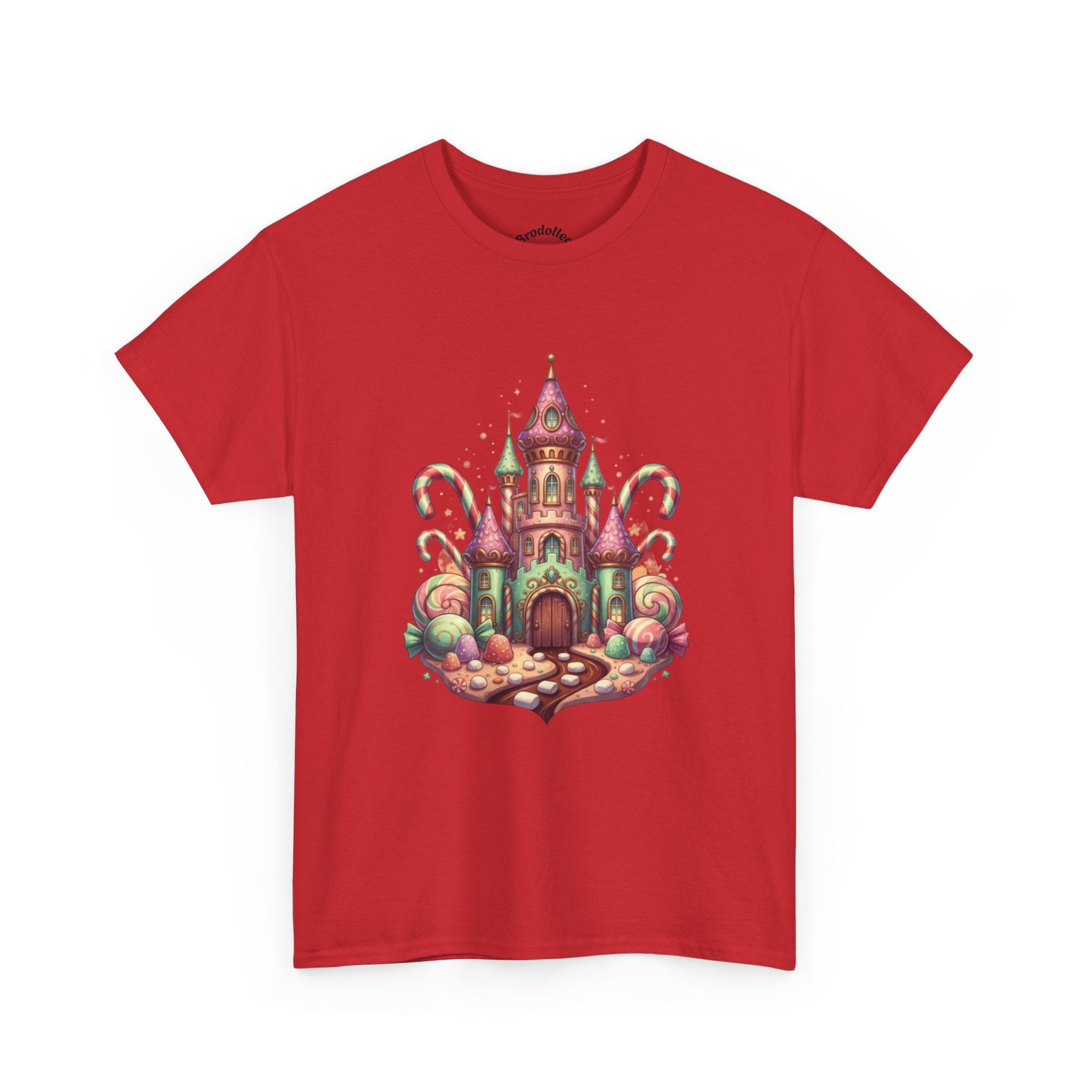 Candy Castle T-Shirt — Whimsical Fairy Tale Castle Tee