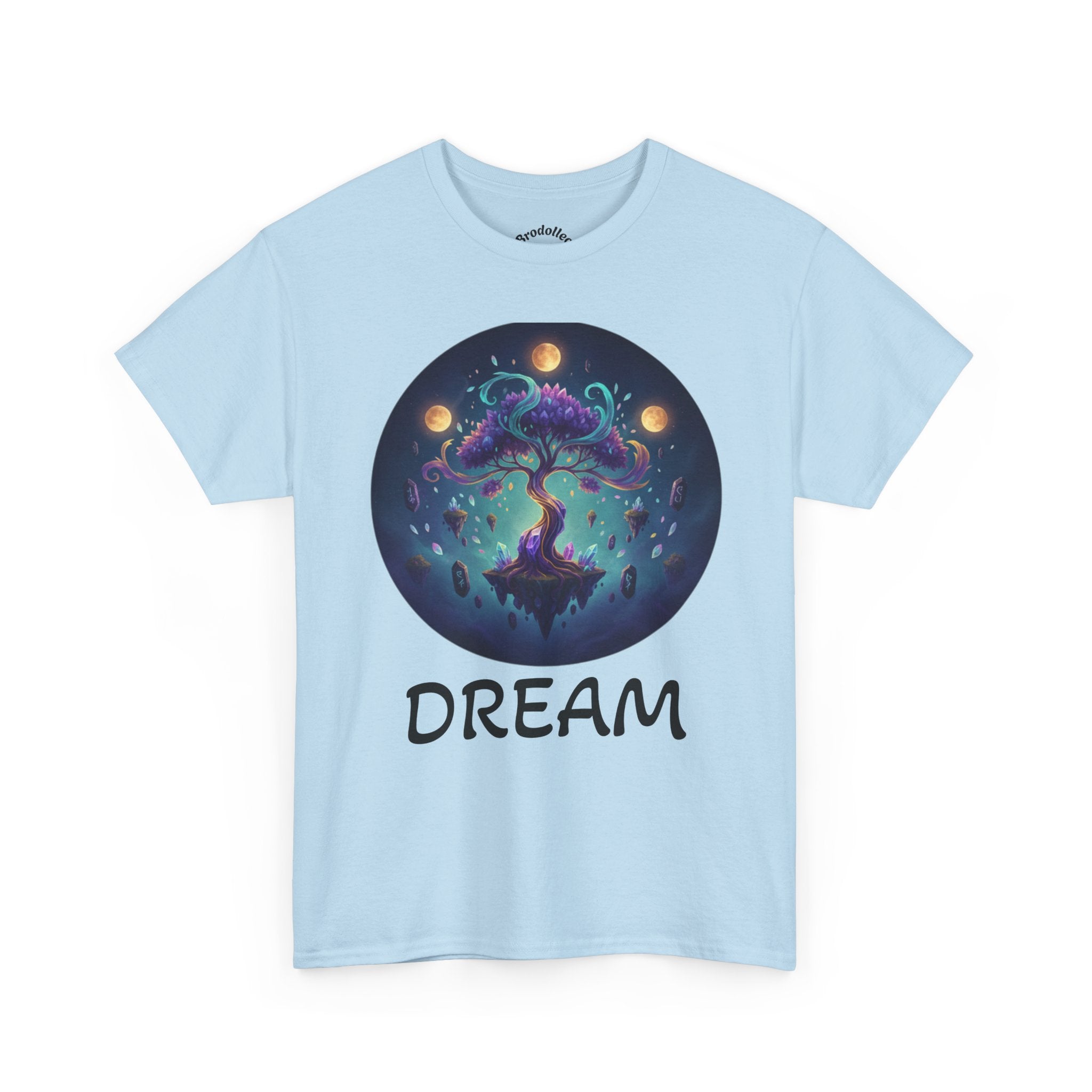 Mystic Floating Tree T-Shirt — Cosmic Fantasy Nature Tee