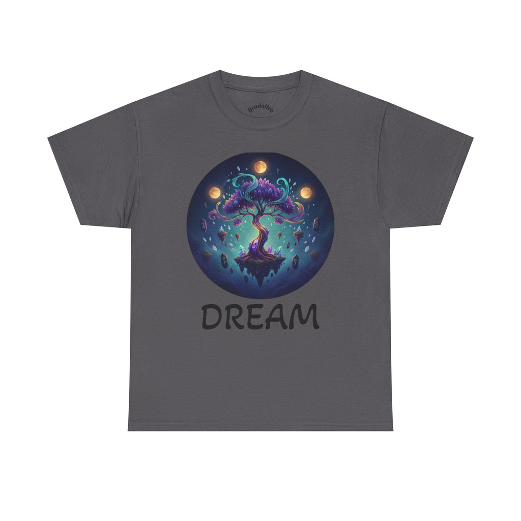 Mystic Floating Tree T-Shirt — Cosmic Fantasy Nature Tee
