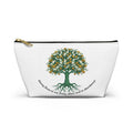 Money Tree Accessory Pouch — "Money Flows to Me, Freely, Often" Cosmetic Bag