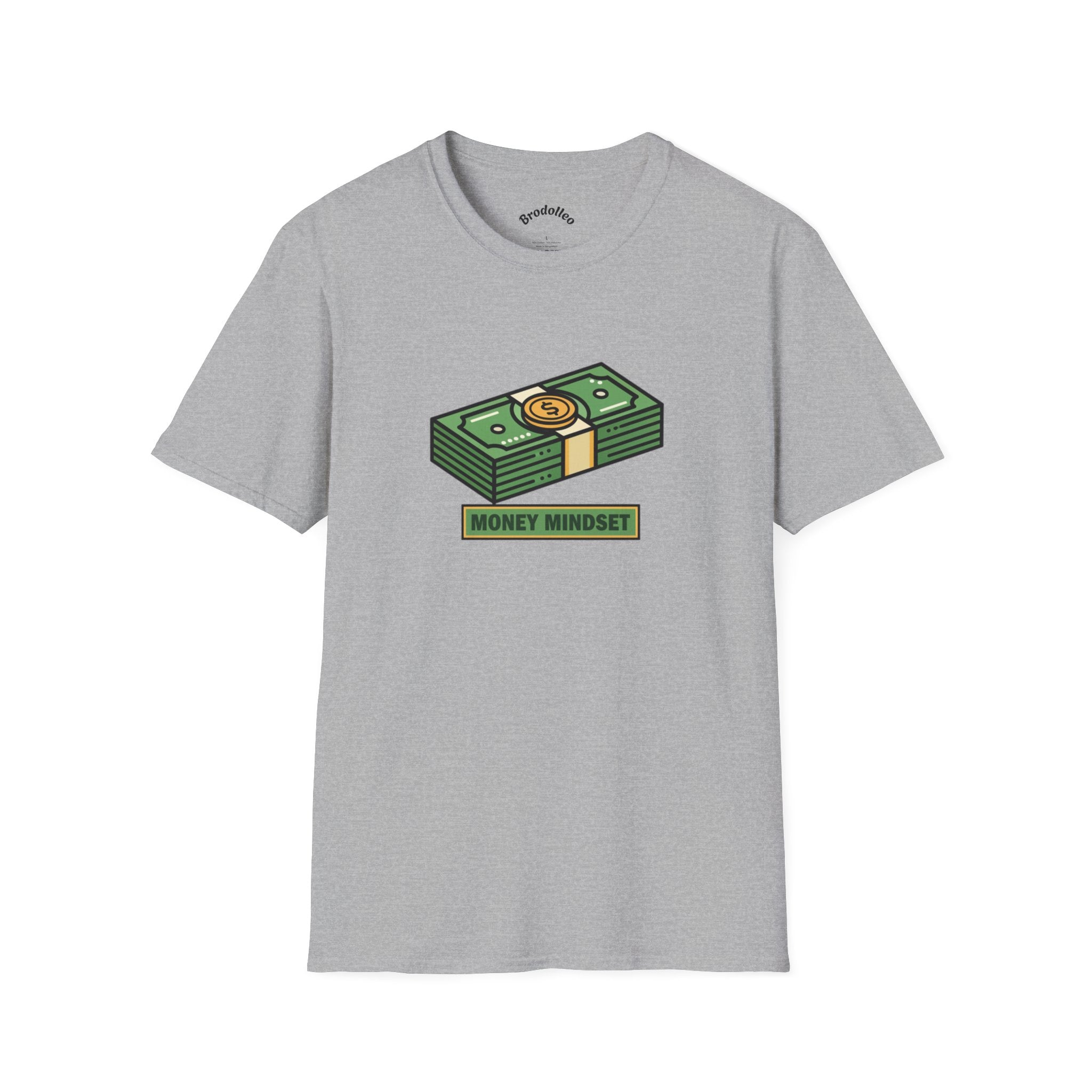 Money Mindset T-Shirt — Stacked Cash Graphic Tee for Hustlers & Entrepreneurs