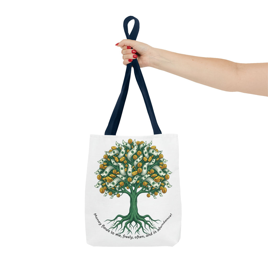 Money Tree Tote Bag — Illustrated Cash Tree Eco Shopper