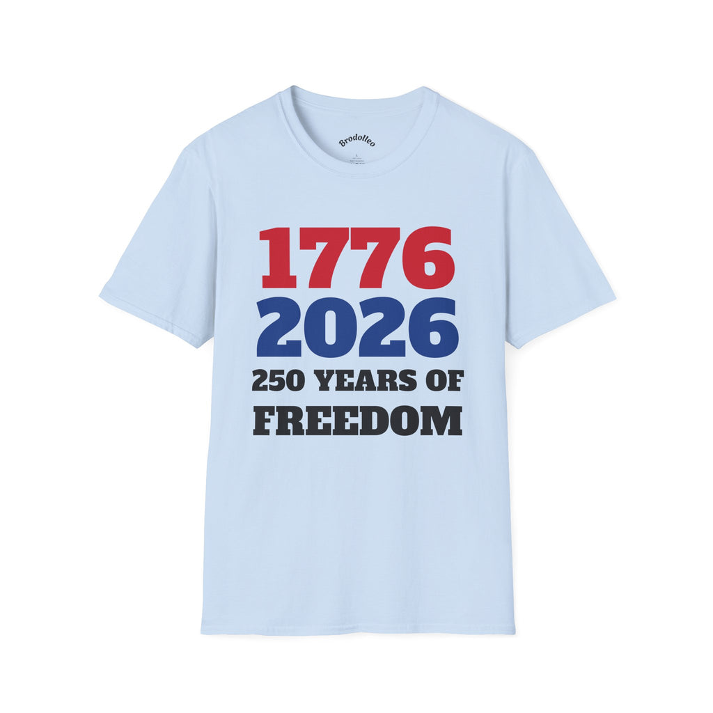 1776–2026 250 Years of Freedom T-Shirt