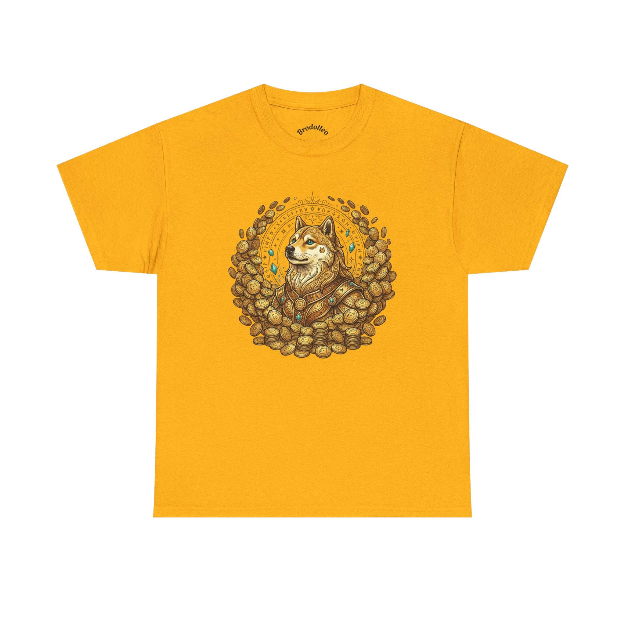 Shiba Inu Coffee Beans T‑Shirt — Cute Dog Cafe Tee
