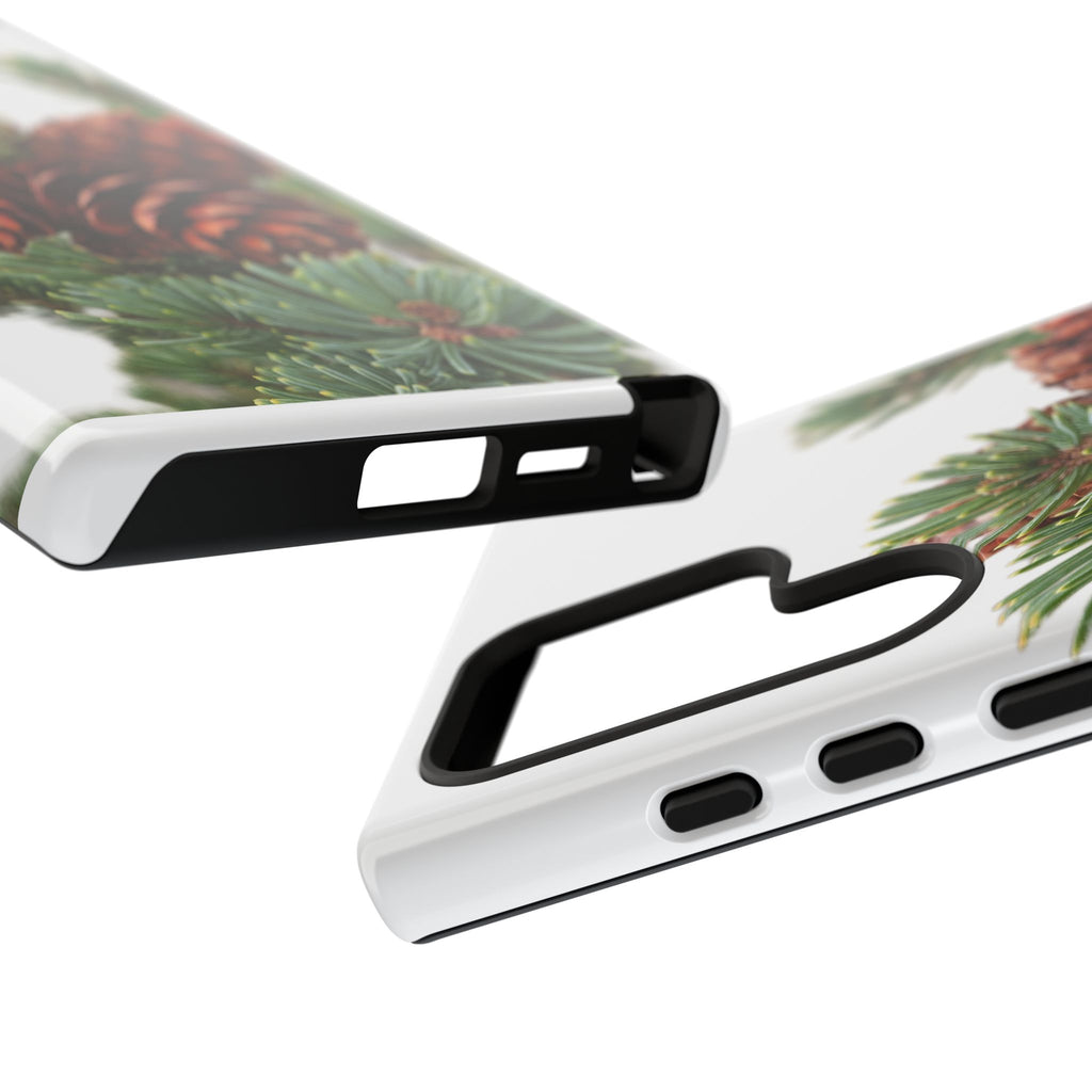 Pinecone Tough Phone Case — Protective Botanical Phone Cover