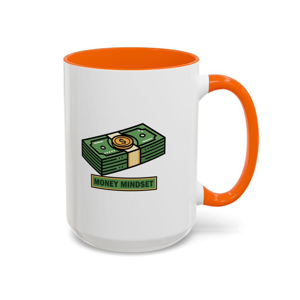 Money Mindset Coffee Mug — Stack of Cash Accent Mug (11/15oz)