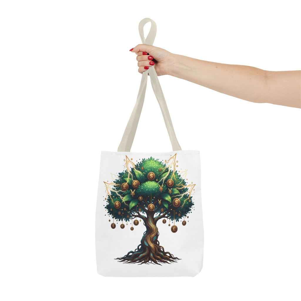 Tree of Life Tote Bag — Botanical Boho Eco Canvas Tote