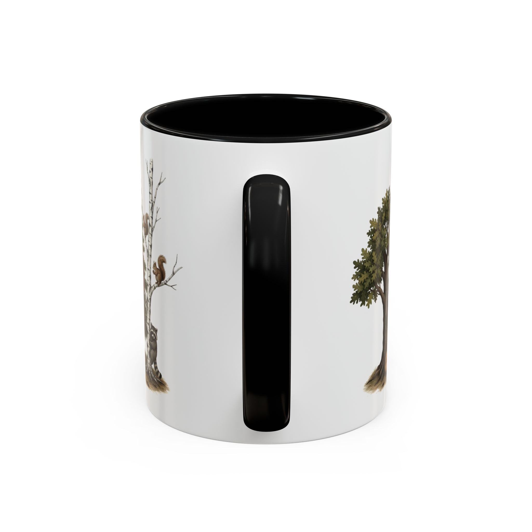 Get Outside! Nature Coffee Mug — Woodland Animals Accent Mug