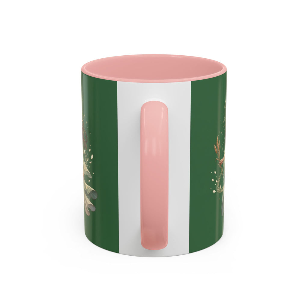 Virgo Zodiac Accent Coffee Mug — Astrological Virgo Gift (11/15oz)