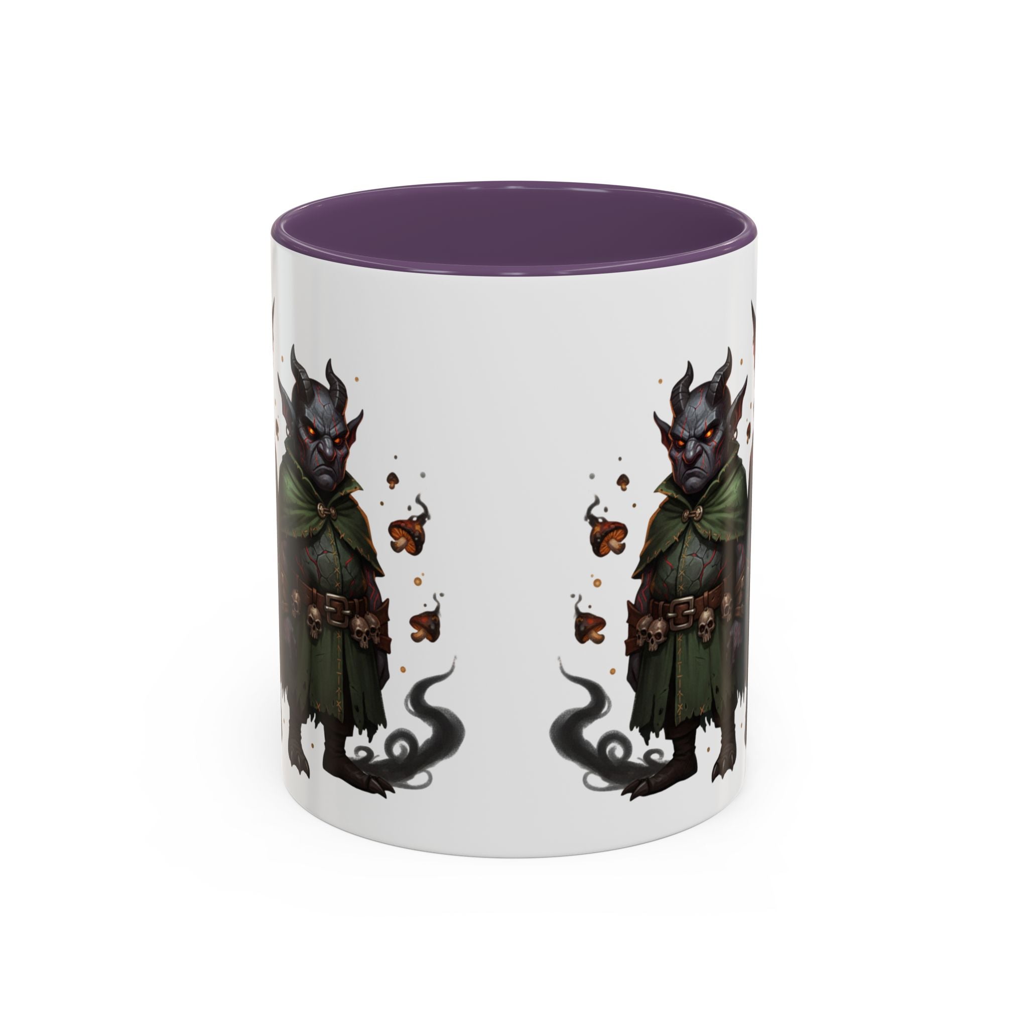 Demon Rogue Duo Coffee Mug – Fantasy RPG Goblin Warlock Design (11/15oz)