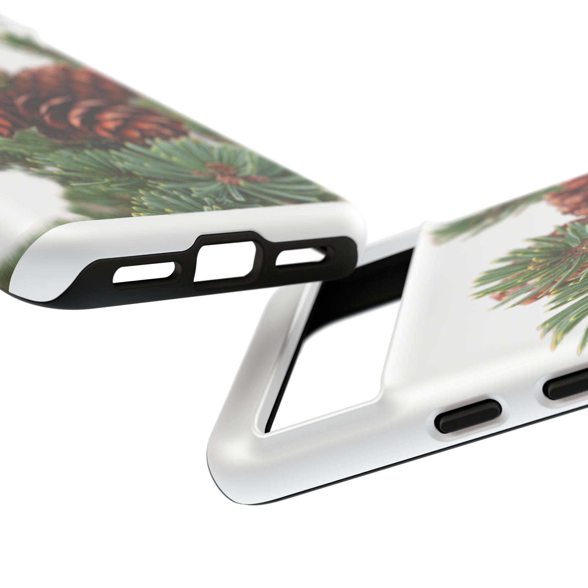 Pinecone Tough Phone Case — Protective Botanical Phone Cover