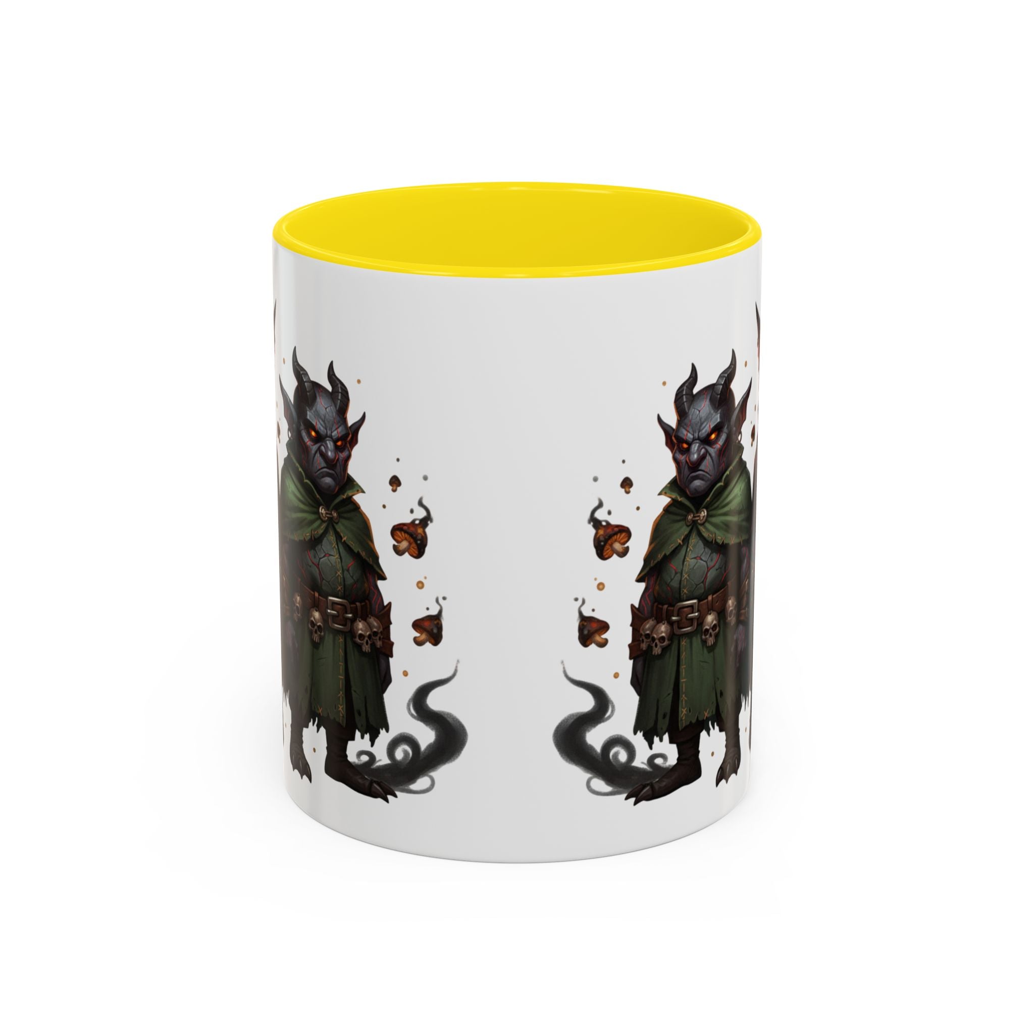 Demon Rogue Duo Coffee Mug – Fantasy RPG Goblin Warlock Design (11/15oz)