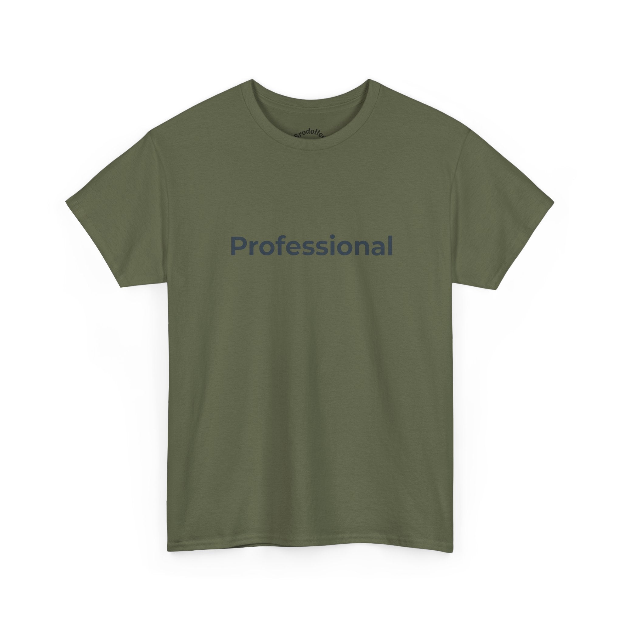 Professional T‑Shirt — Minimalist White Tee with 'Professional' Text