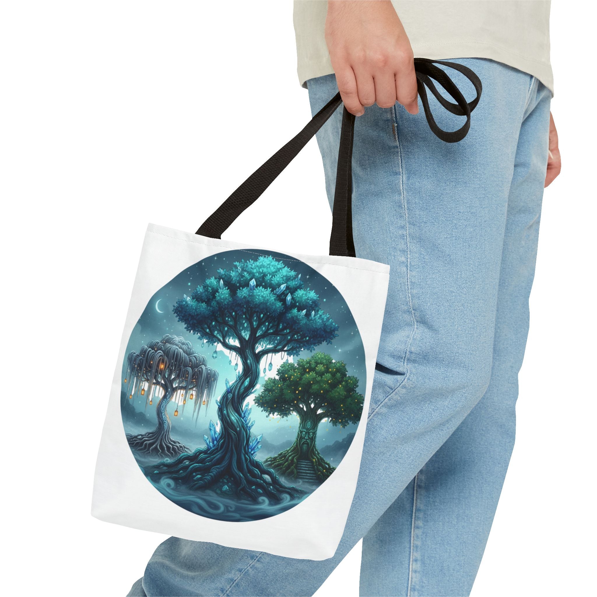 Enchanted Moonlight Tree Tote