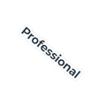 Professional Kiss-Cut Sticker — Minimal Text Laptop Decal
