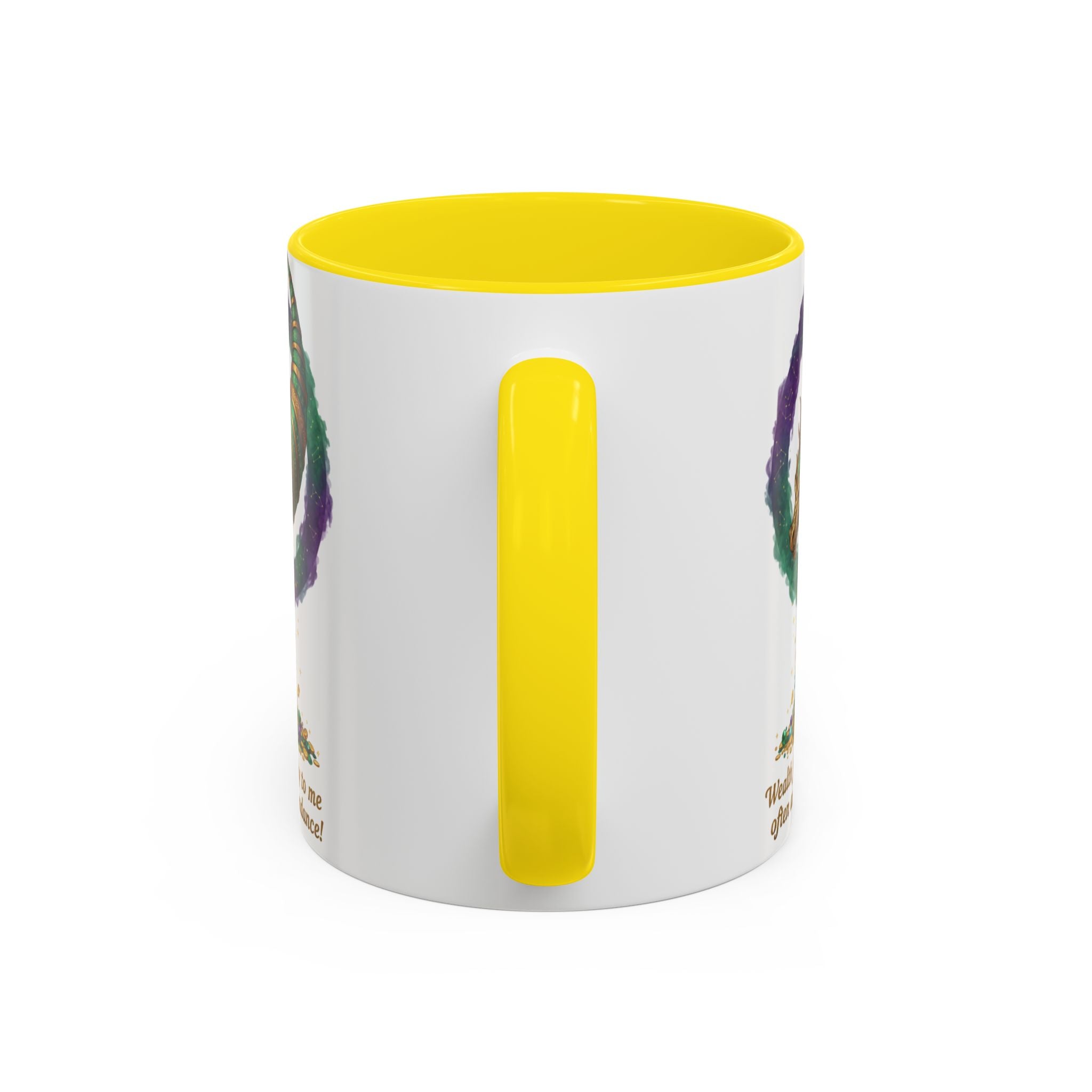 Cornucopia Wealth Coffee Mug — "Wealth flow freely to me often and in abundance!"
