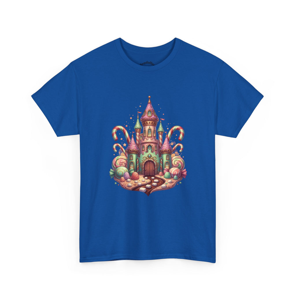 Candy Castle T-Shirt — Whimsical Fairy Tale Castle Tee
