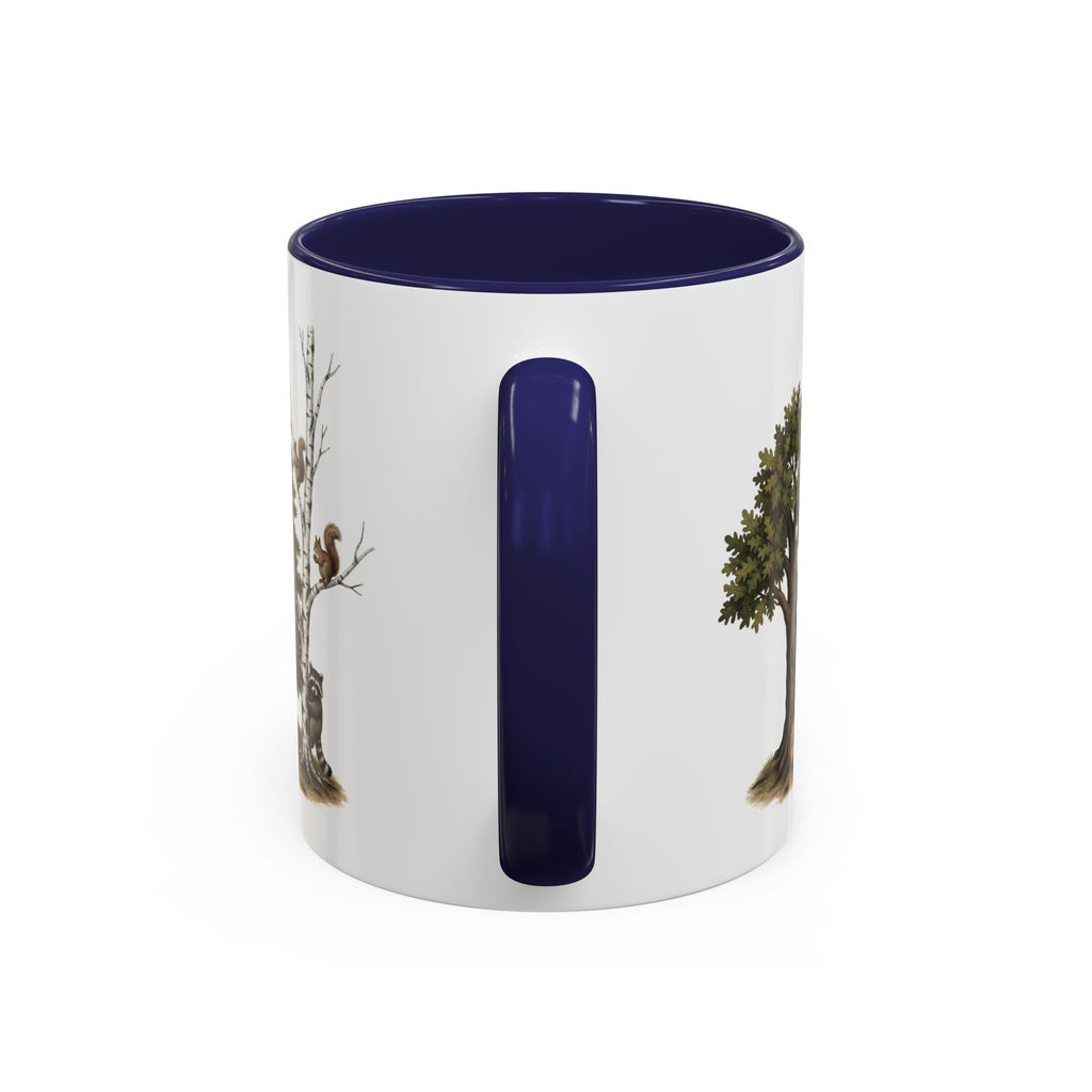 Get Outside! Nature Coffee Mug — Woodland Animals Accent Mug