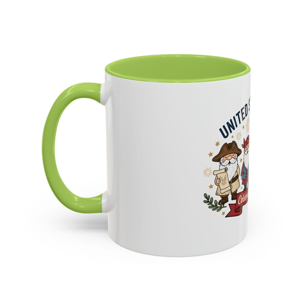 United States 250th Gnome Coffee Mug — Celebrating 1776–2026