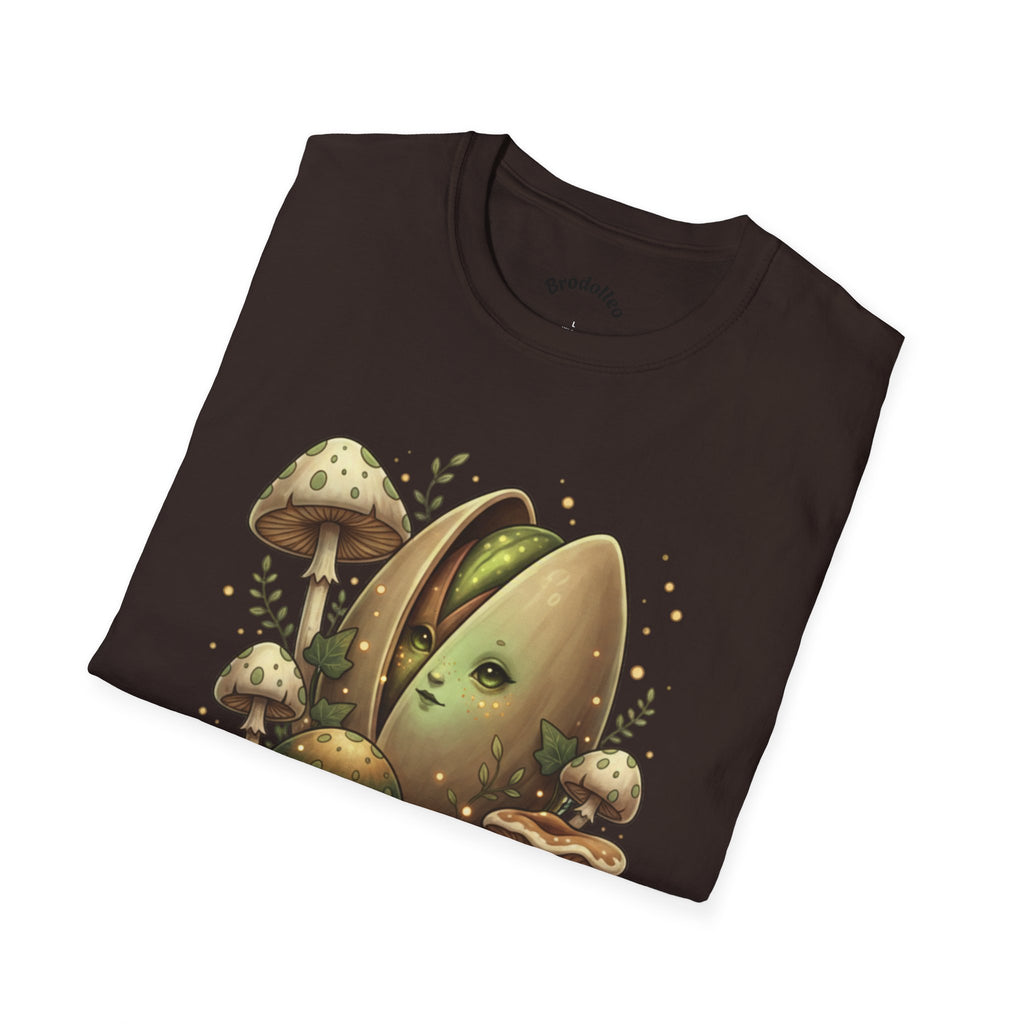 Mushroom Hatchling Tee — Cute Fantasy Fungi Graphic T-Shirt