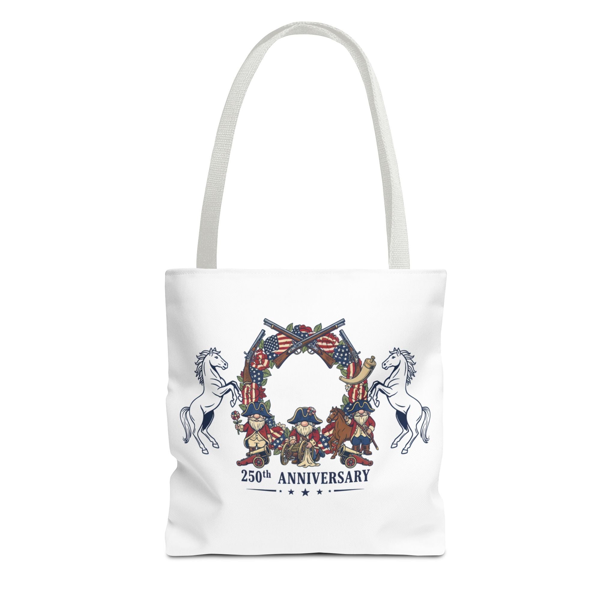 Anniversary Cowboy Tote Bag — 25th Anniversary Western Canvas Tote