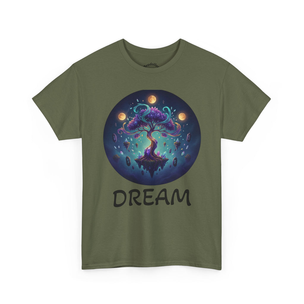 Mystic Floating Tree T-Shirt — Cosmic Fantasy Nature Tee