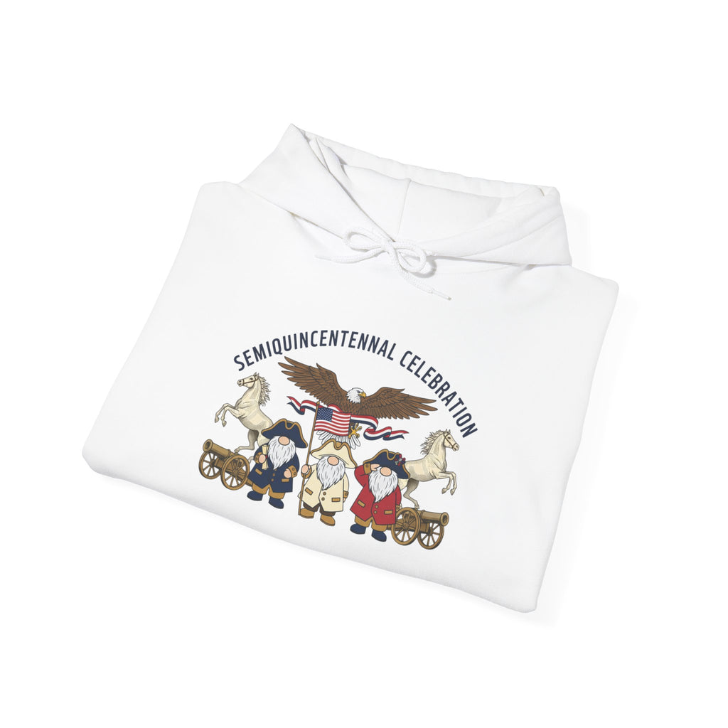 Independence Celebration Hoodie — 'Semiquincentennial Celebration' Patriotic Freedom Sweatshirt