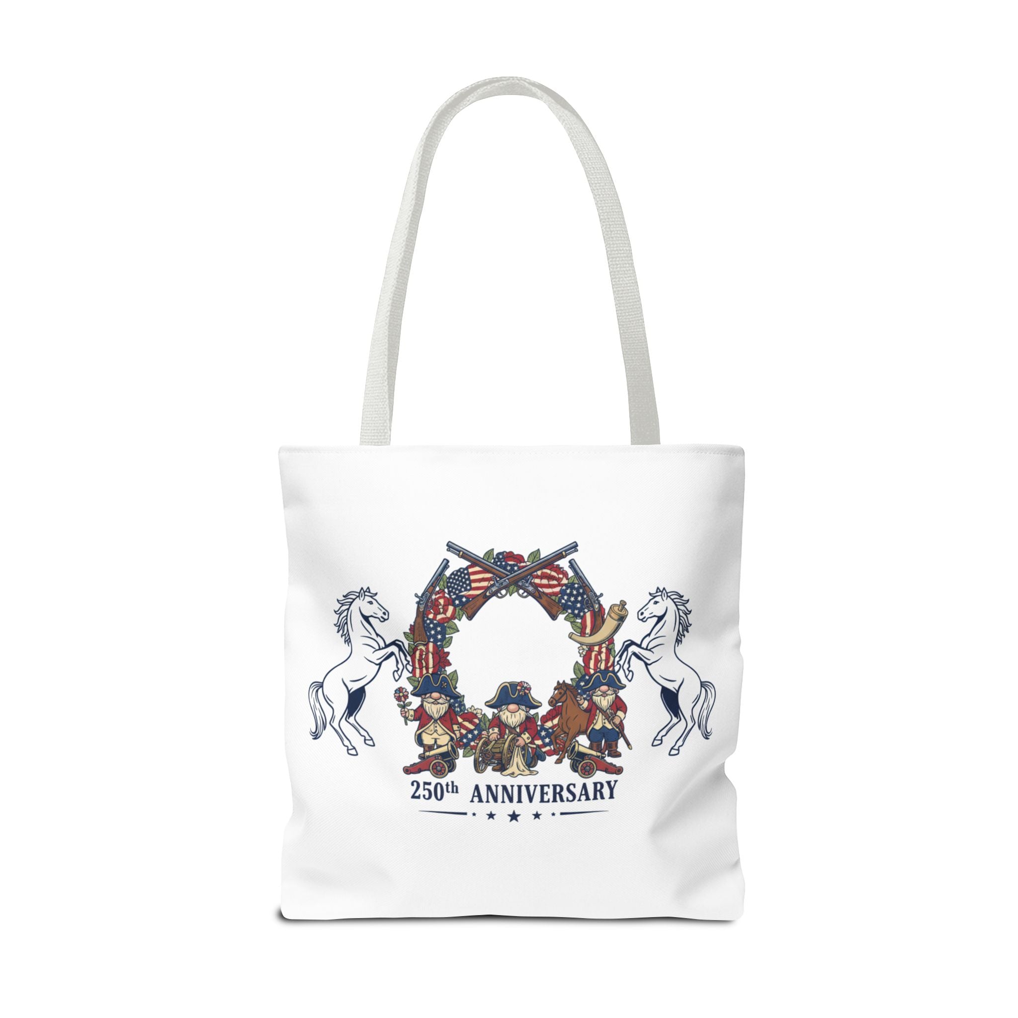 Anniversary Cowboy Tote Bag — 25th Anniversary Western Canvas Tote