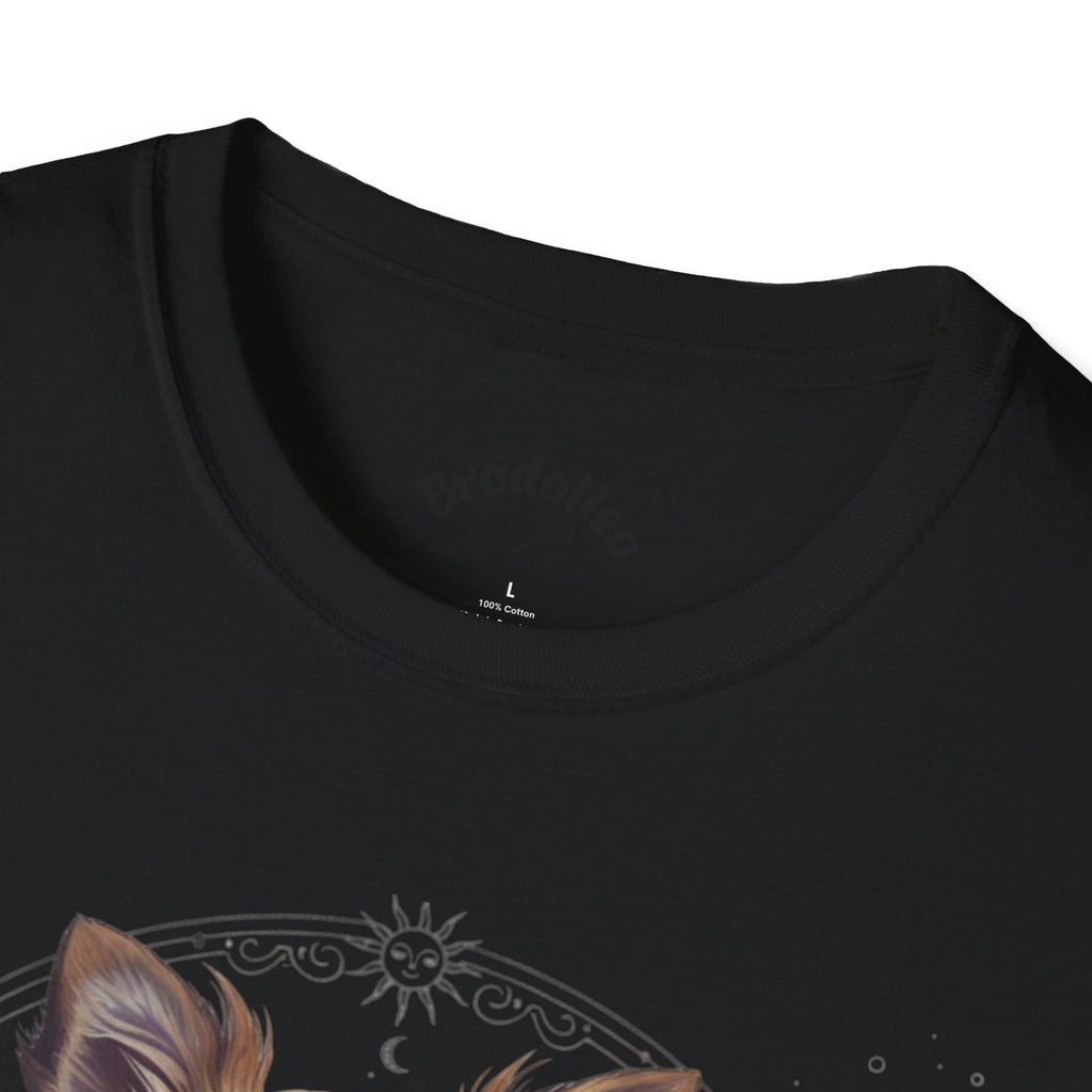 Chihuahua Portrait T-Shirt — Cute Long-Haired Dog Graphic Tee