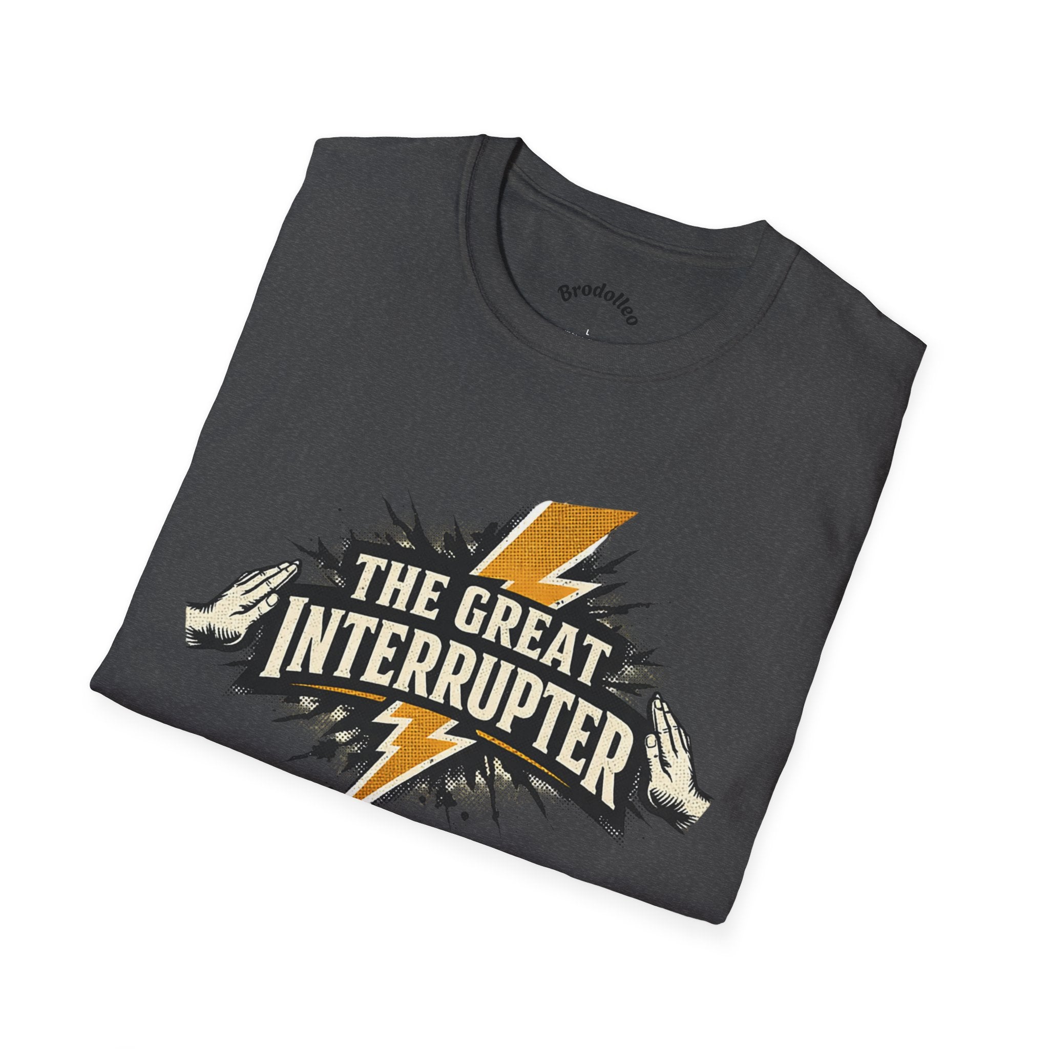 The Great Interrupter T-Shirt — Lightning Bolt Graphic Tee
