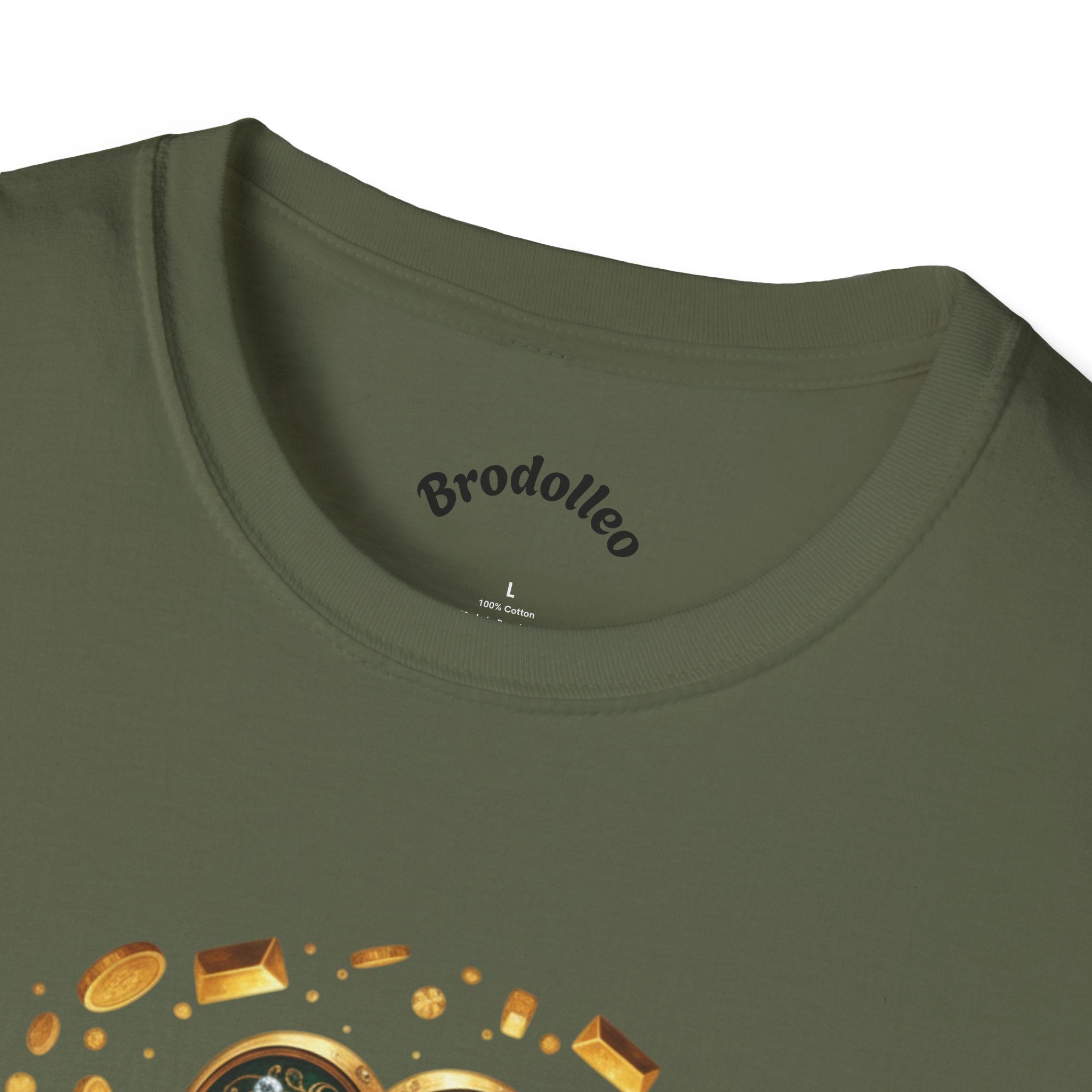St. Patrick’s Clover Graphic T‑Shirt — Green Shamrock Mandala Tee