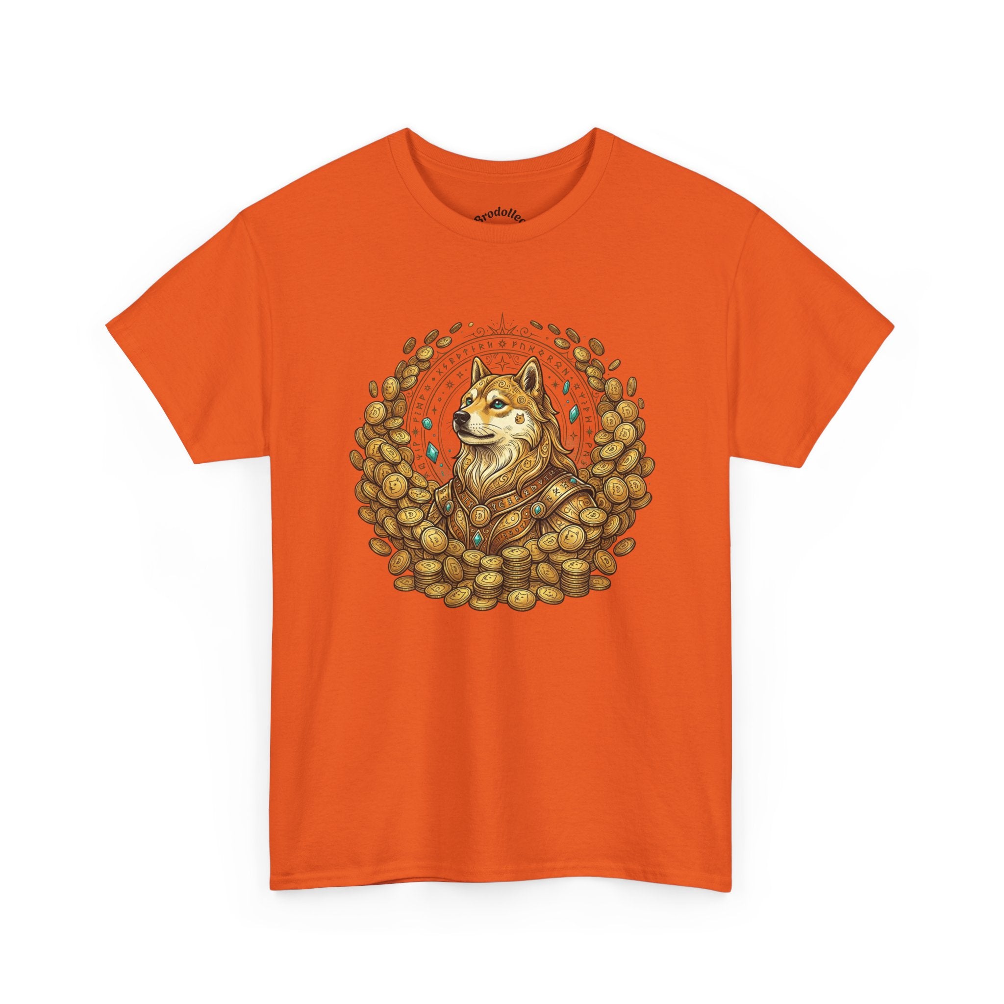 Shiba Inu Coffee Beans T‑Shirt — Cute Dog Cafe Tee