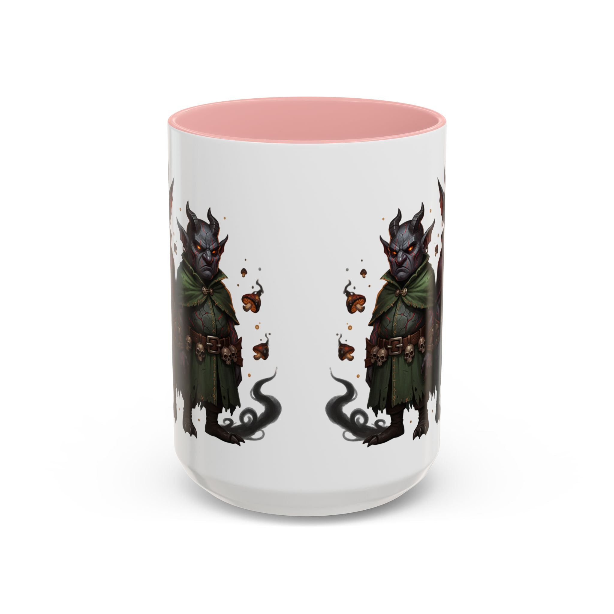 Demon Rogue Duo Coffee Mug – Fantasy RPG Goblin Warlock Design (11/15oz)