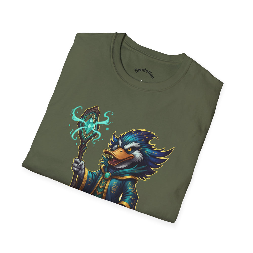 Mage Penguin Graphic T-Shirt — Cute Fantasy Wizard Penguin Tee
