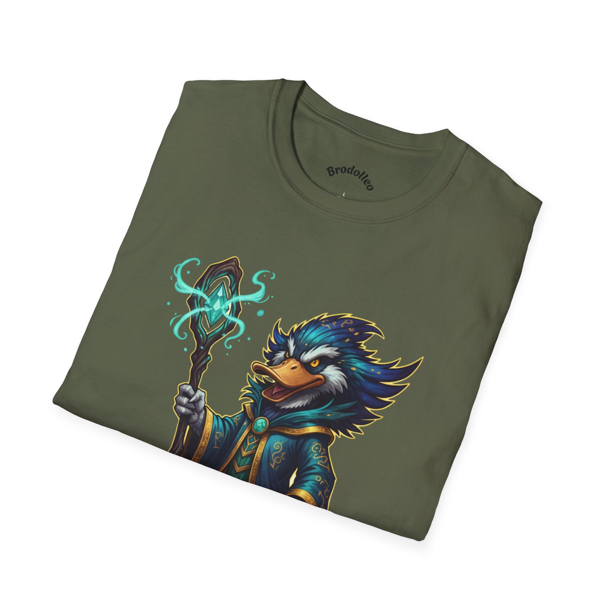 Mage Penguin Graphic T-Shirt — Cute Fantasy Wizard Penguin Tee