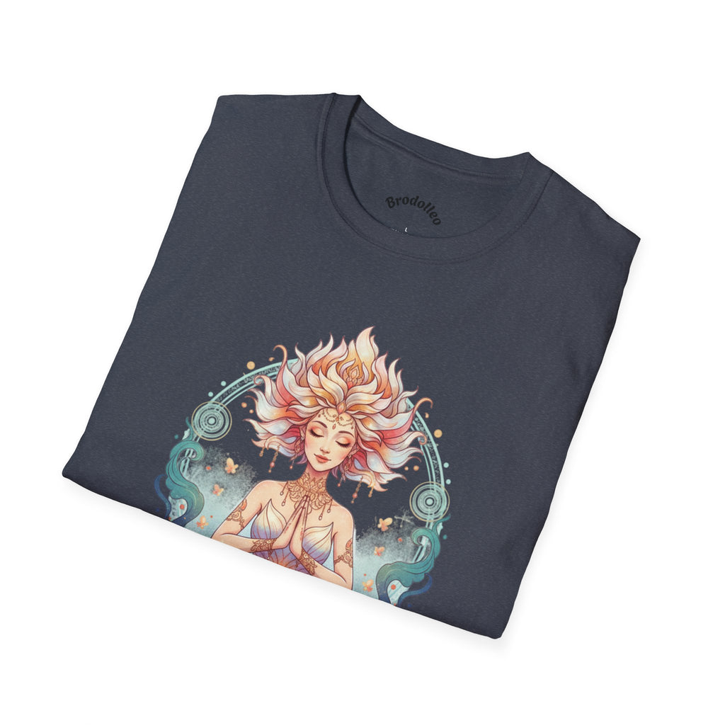 Meditation Lotus T-Shirt — Namaste the Day Yoga Tee