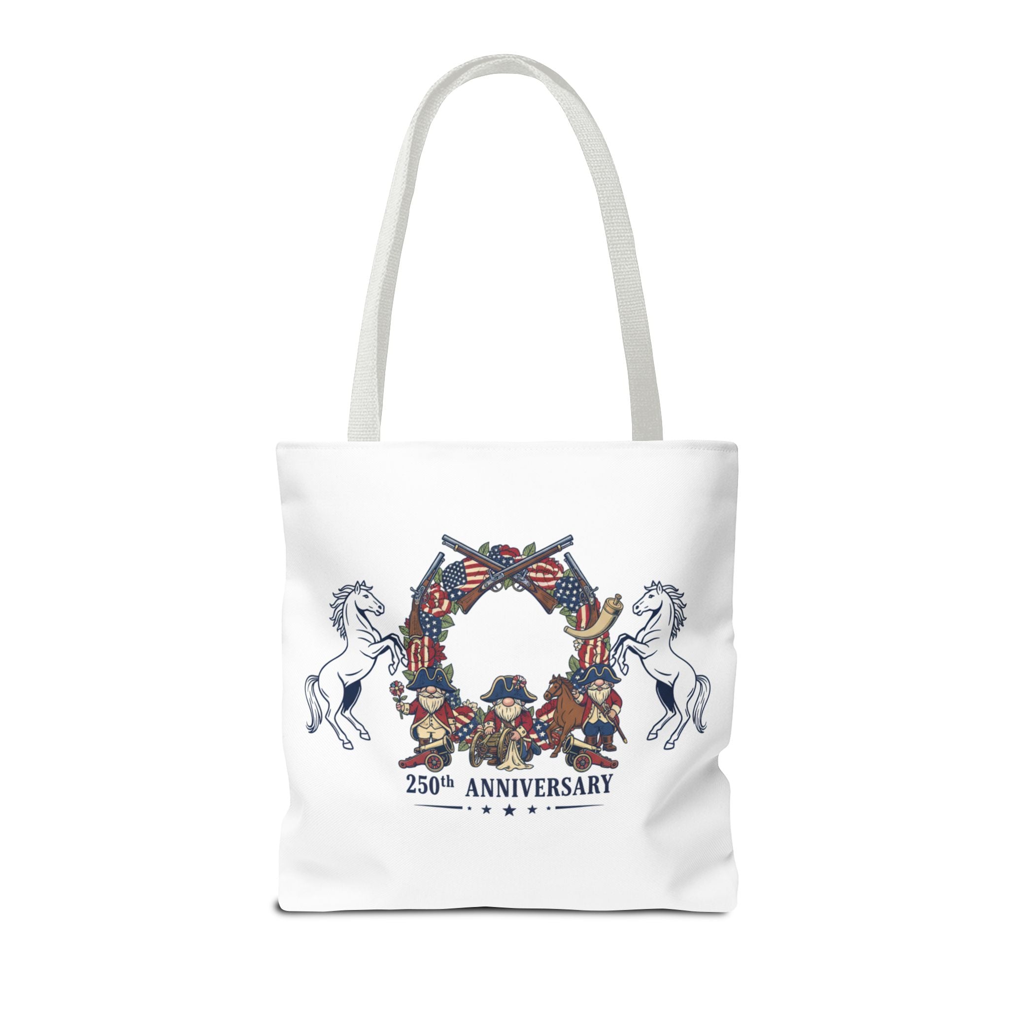 Anniversary Cowboy Tote Bag — 25th Anniversary Western Canvas Tote