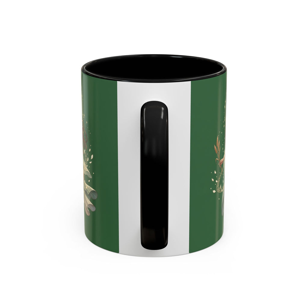 Virgo Zodiac Accent Coffee Mug — Astrological Virgo Gift (11/15oz)