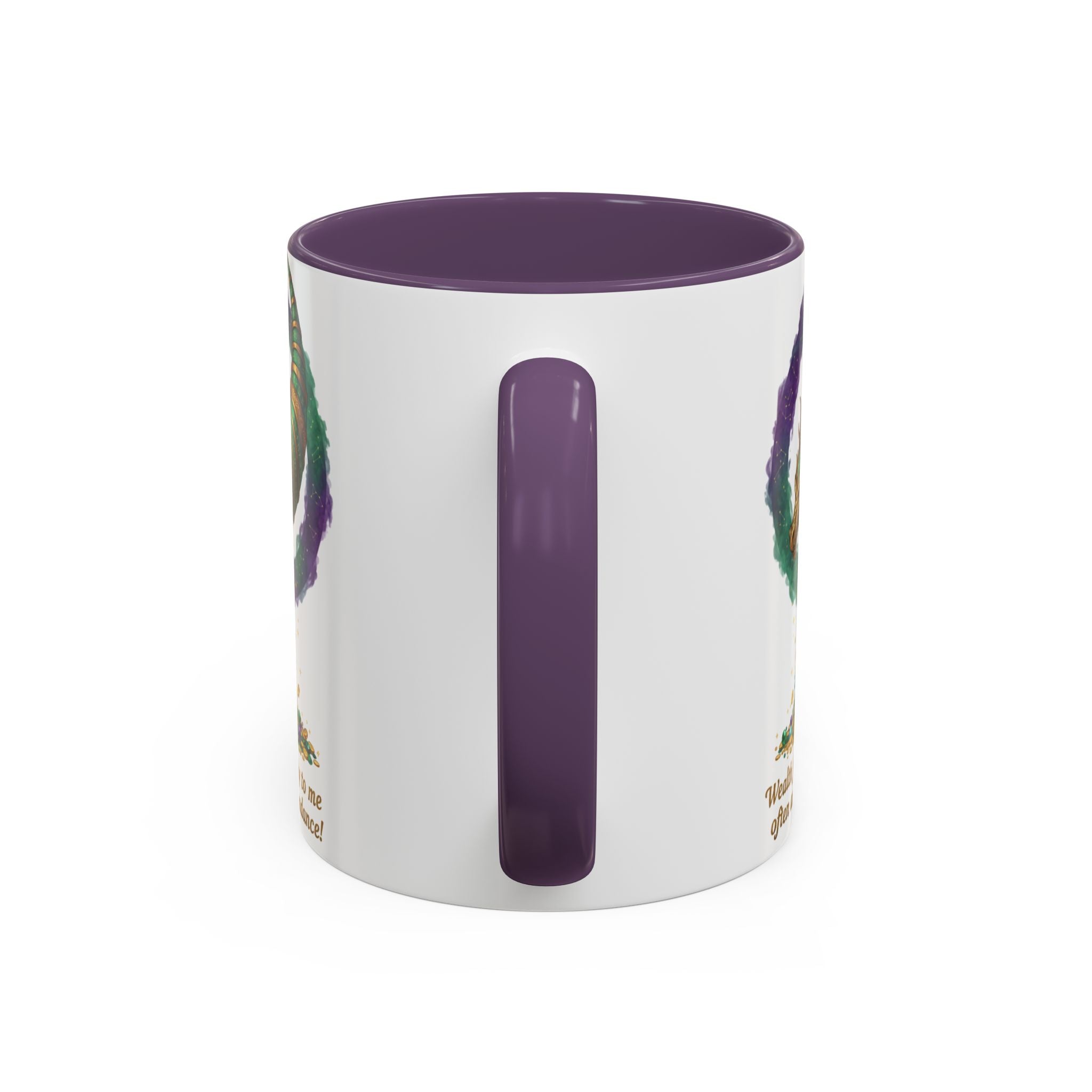 Cornucopia Wealth Coffee Mug — "Wealth flow freely to me often and in abundance!"