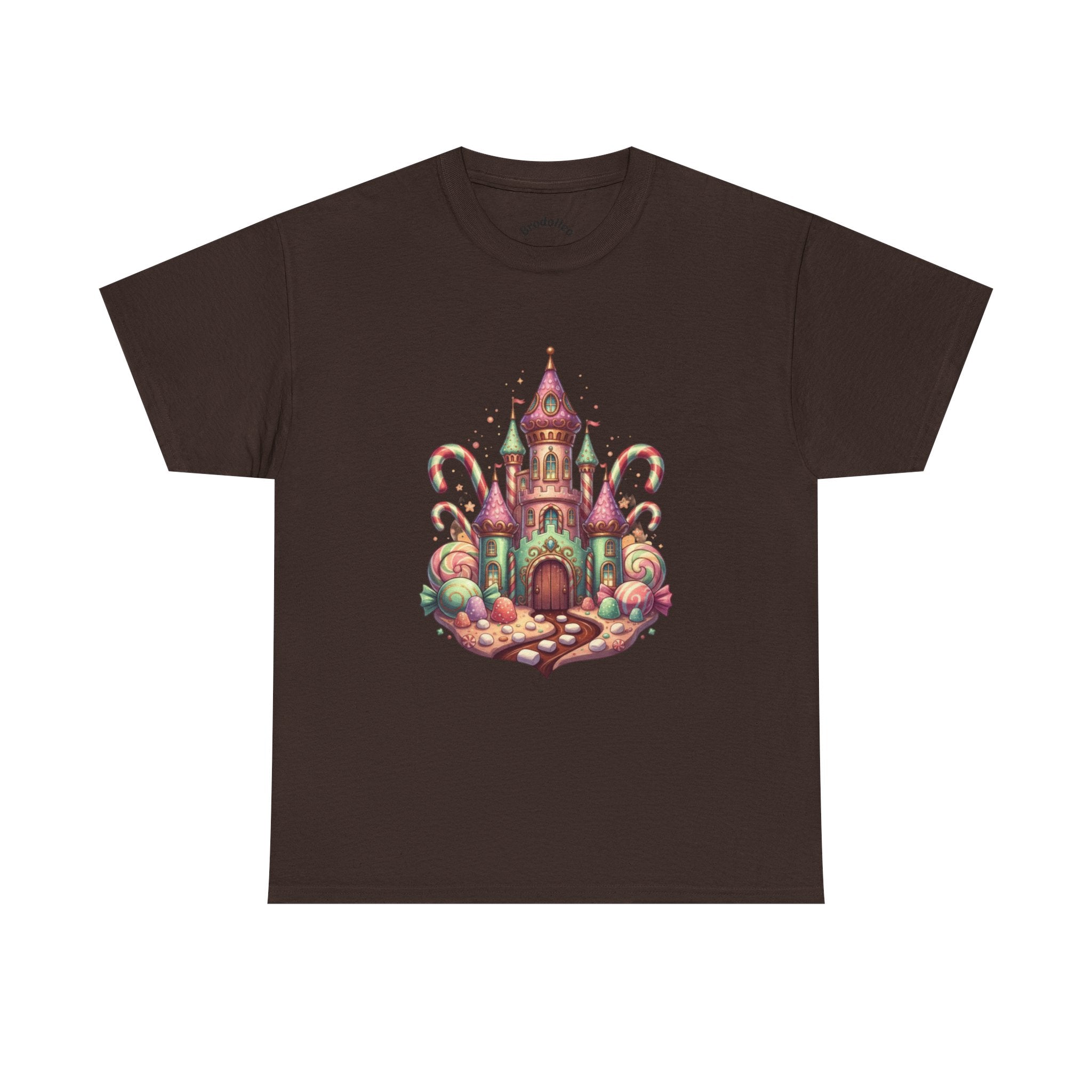 Candy Castle T-Shirt — Whimsical Fairy Tale Castle Tee