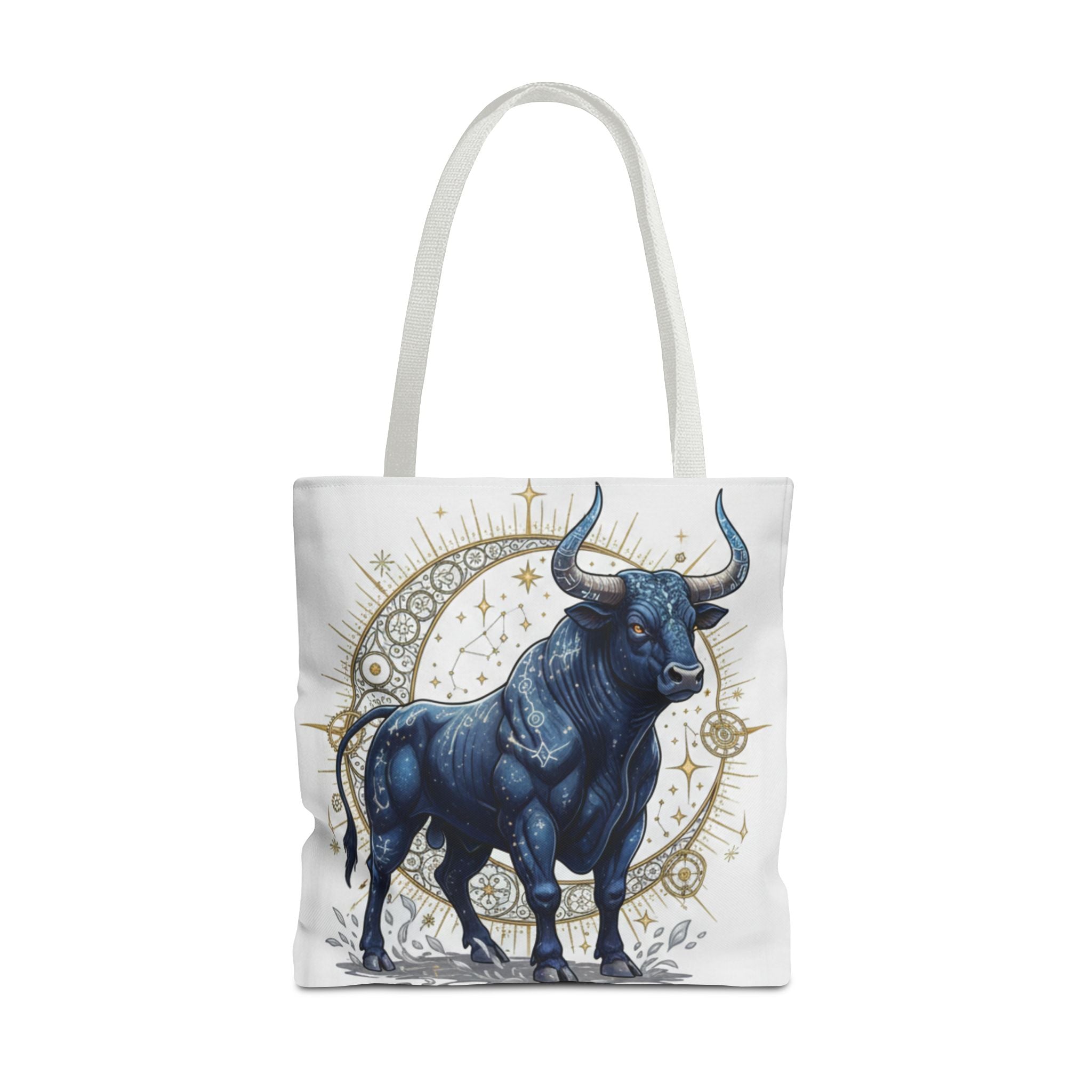 Taurus Zodiac Tote Bag — Blue Bull Astrology Market Tote