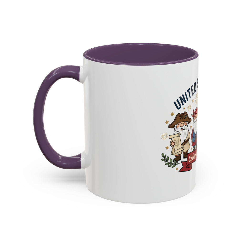 United States 250th Gnome Coffee Mug — Celebrating 1776–2026