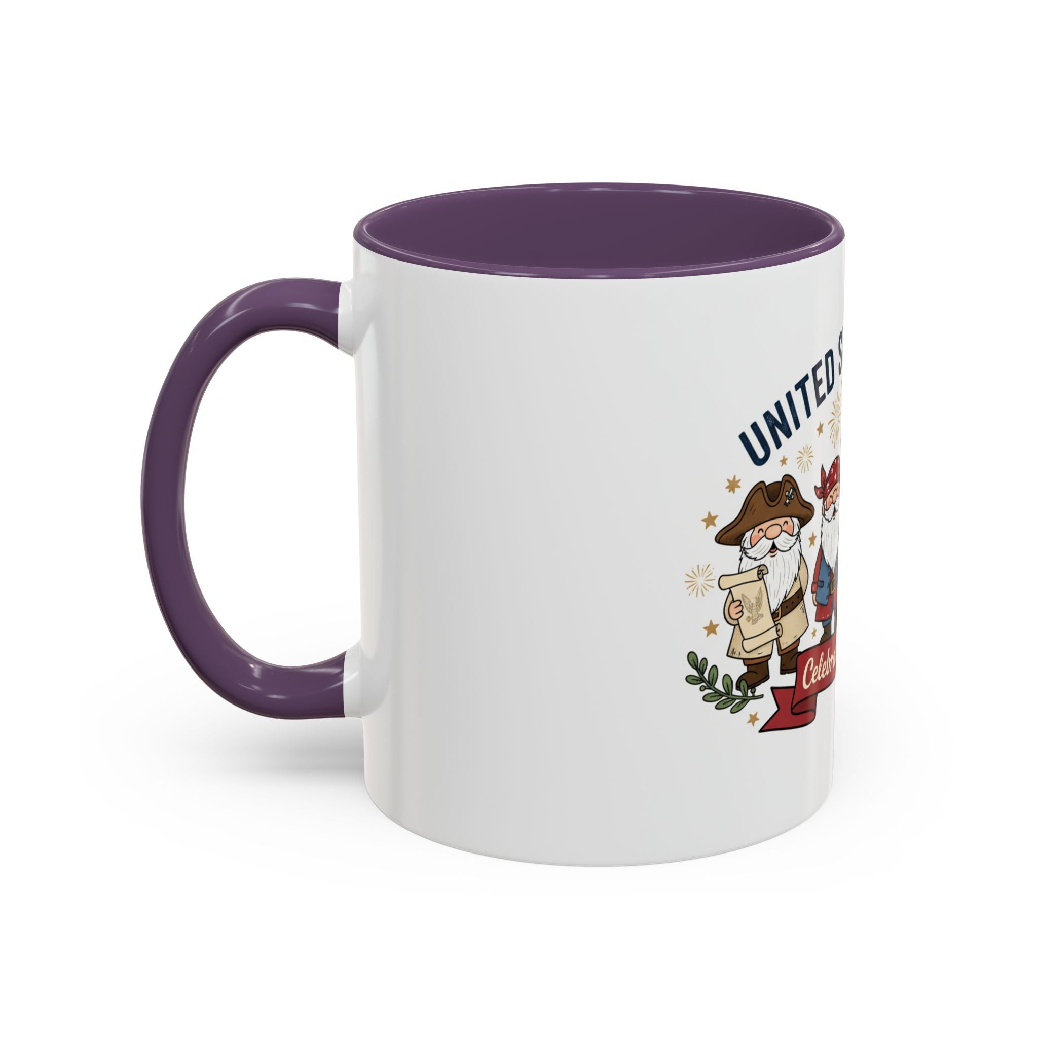 United States 250th Gnome Coffee Mug — Celebrating 1776–2026