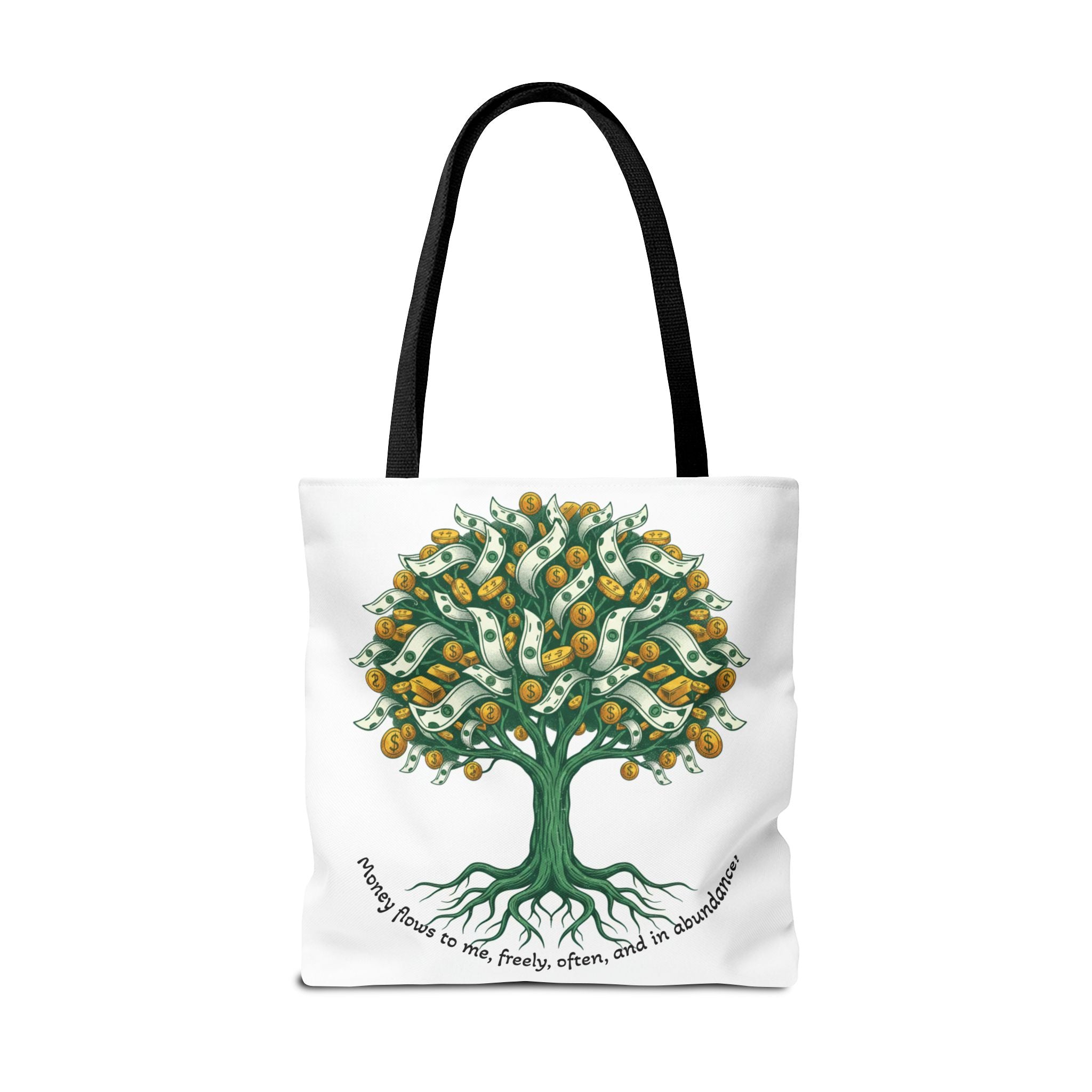 Money Tree Tote Bag — Illustrated Cash Tree Eco Shopper