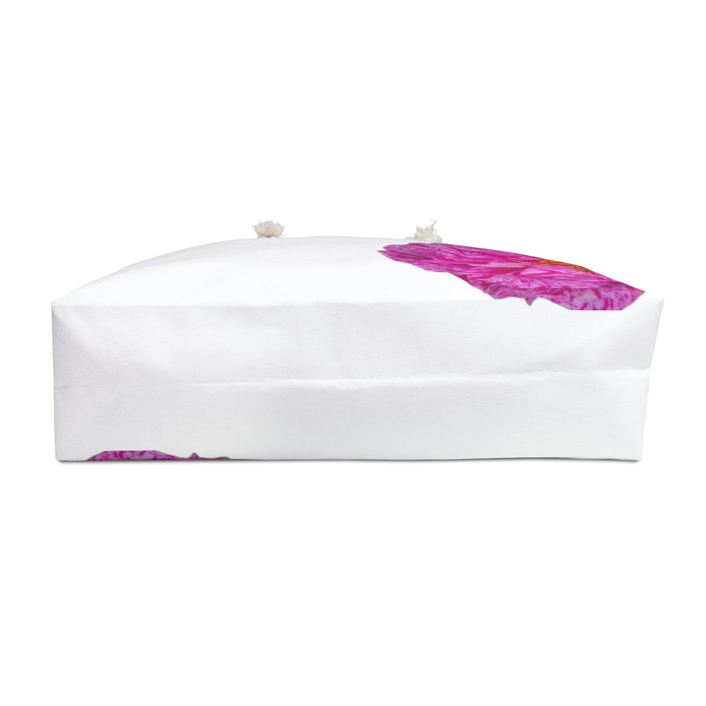 Pink Peony Weekender Bag — Floral Travel Tote for Women