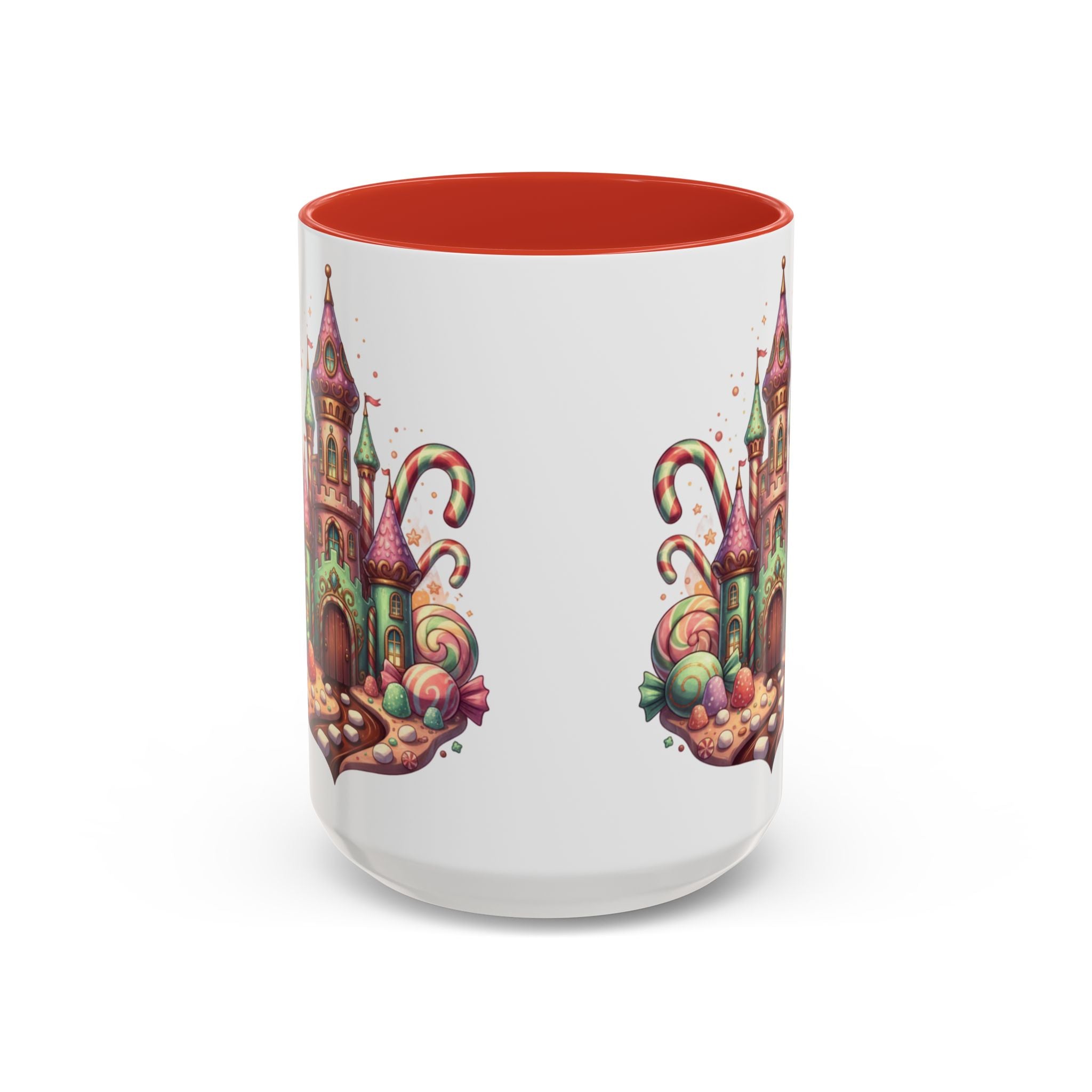 Candy Castle Coffee Mug — Whimsical Sweet Shoppe Accent Mug (11/15 oz)