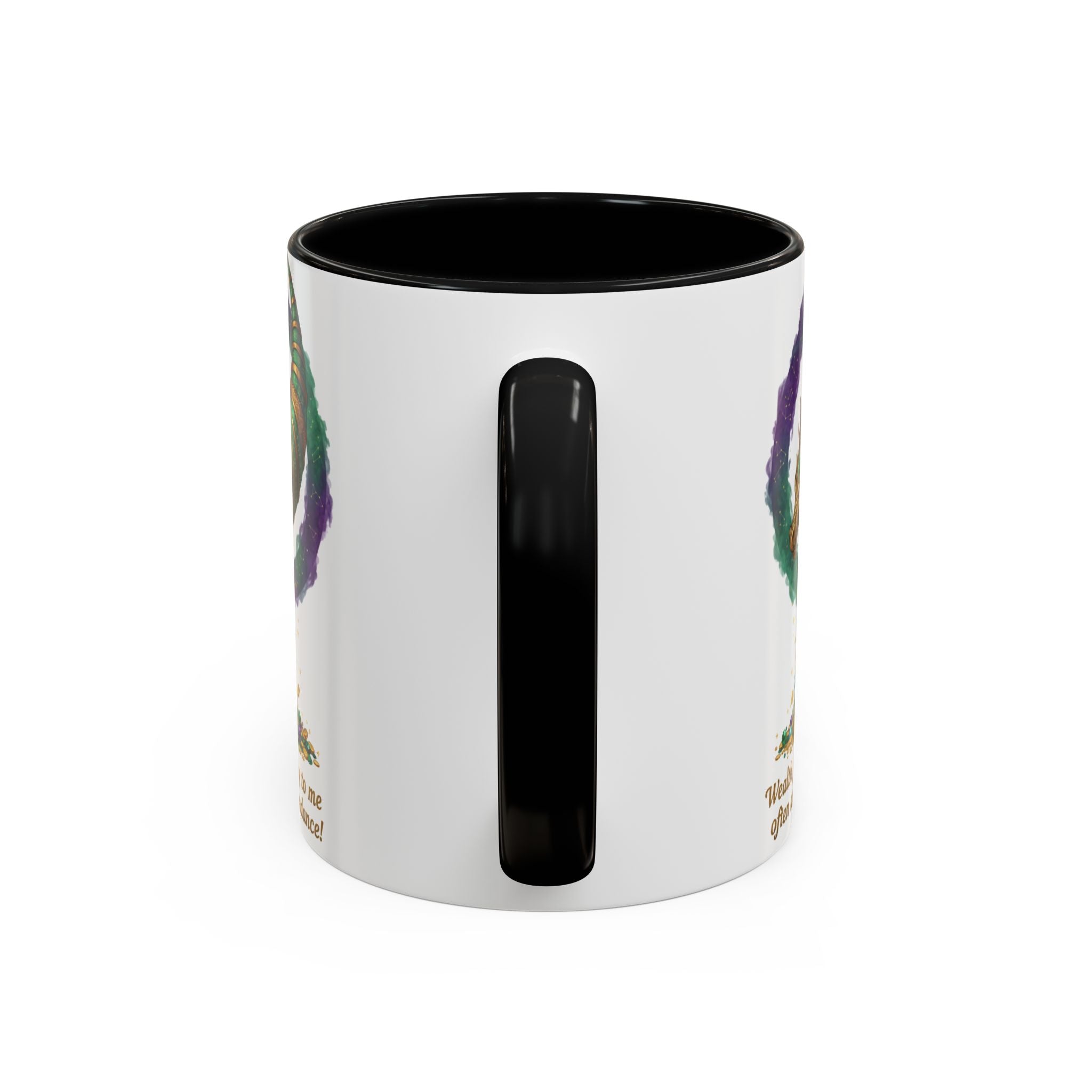 Cornucopia Wealth Coffee Mug — "Wealth flow freely to me often and in abundance!"