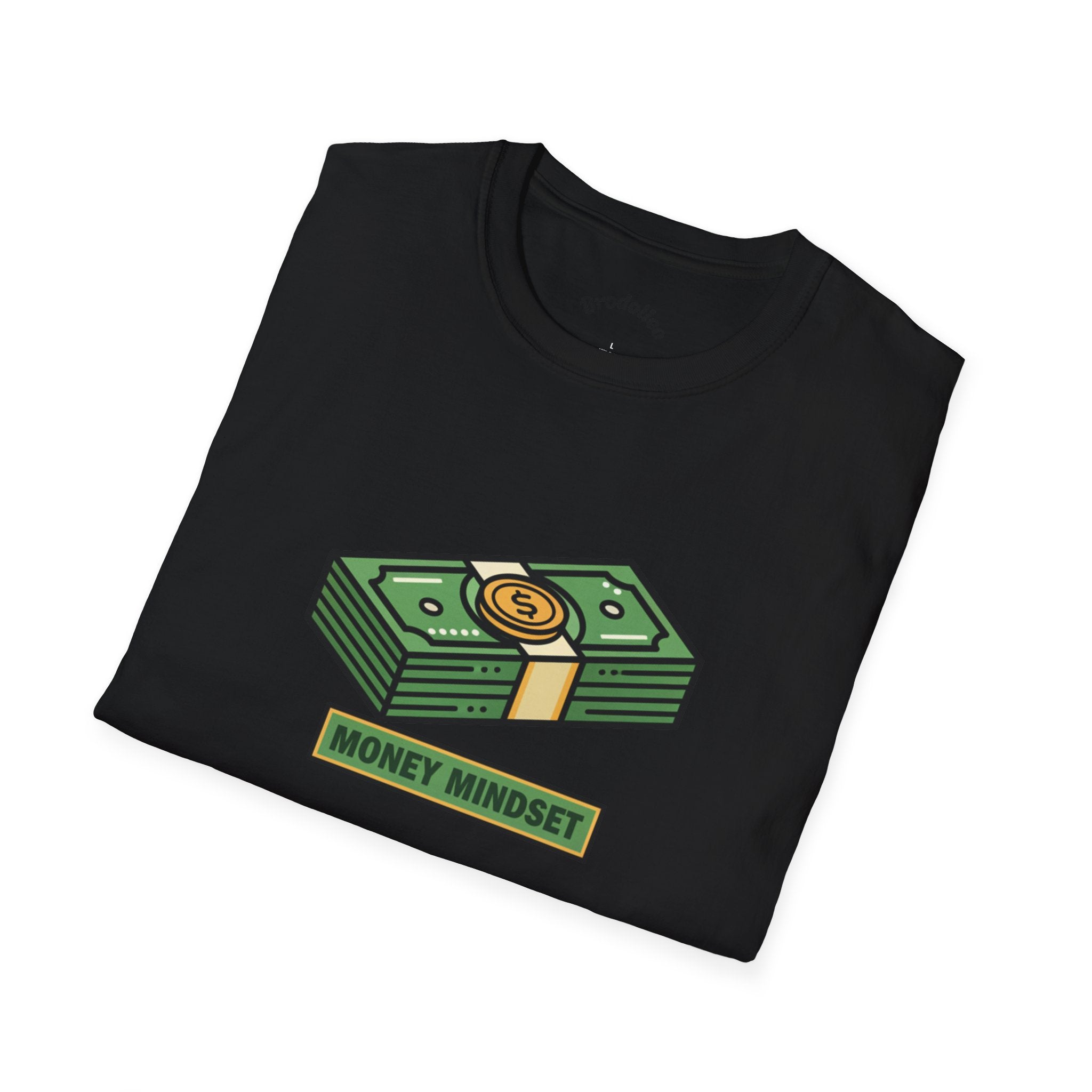 Money Mindset T-Shirt — Stacked Cash Graphic Tee for Hustlers & Entrepreneurs